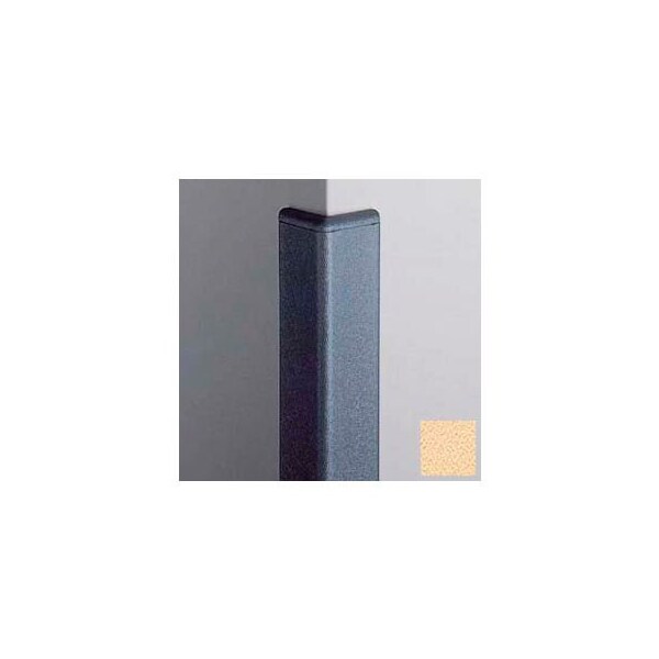 Pawling Surface Mounted Corner Guard 90Deg, 2'' Wings, 8'H W/ Caps, Silkworm CG-20-8-718 - main